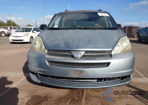 2005 Toyota Sienna Le из США, поврежденный, VIN 5TDZA23C65S352736